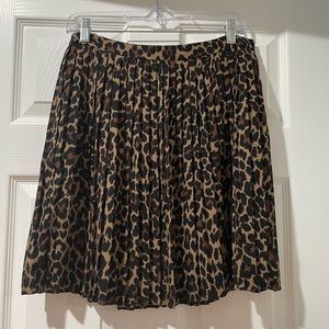 Flowy cheetah skirt
